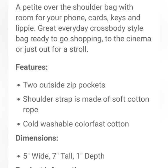 tad PEPPER petite over the shoulder bags - Picture 10 of 11